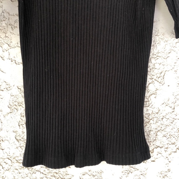 Frank & Oak Ribbed Black Top - Picture 4 of 10